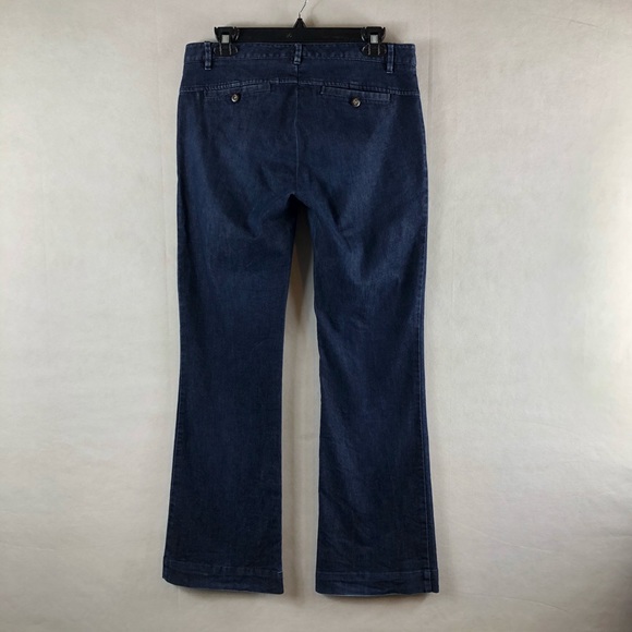 Gap size 6 hip sung fit Jeans wide leg chino style - Picture 4 of 7